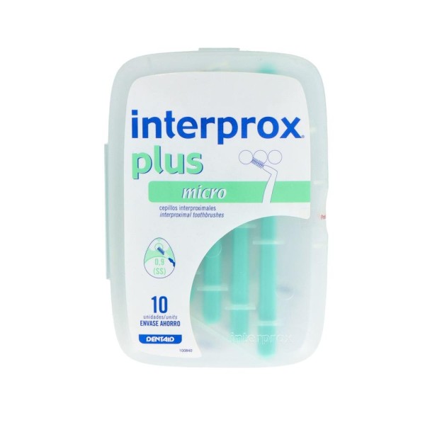 Cepillo Interdental Interprox Plus Micro Angu Turquesa 10 U