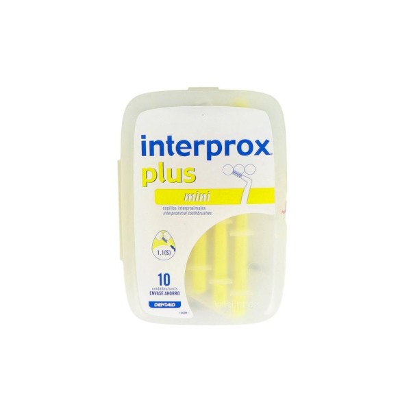 Cepillo Interdental Interprox Plus Mini Angu Amarillo 10 U