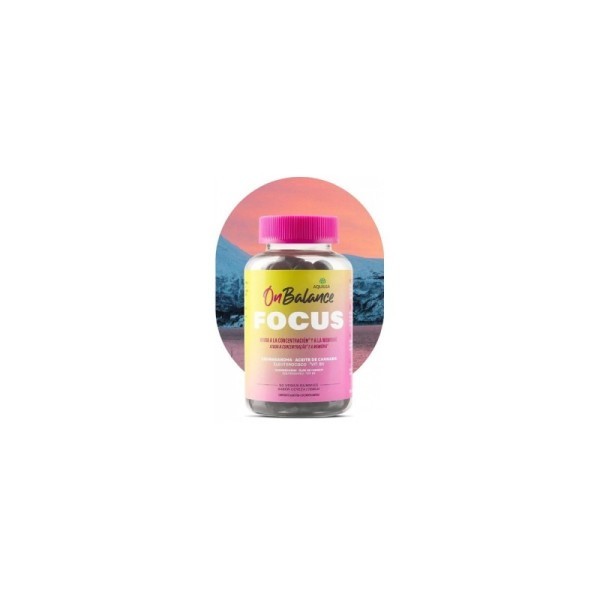 AQUILEA ON BALANCE FOCUS 60 GOMINOLAS SABOR CEREZA