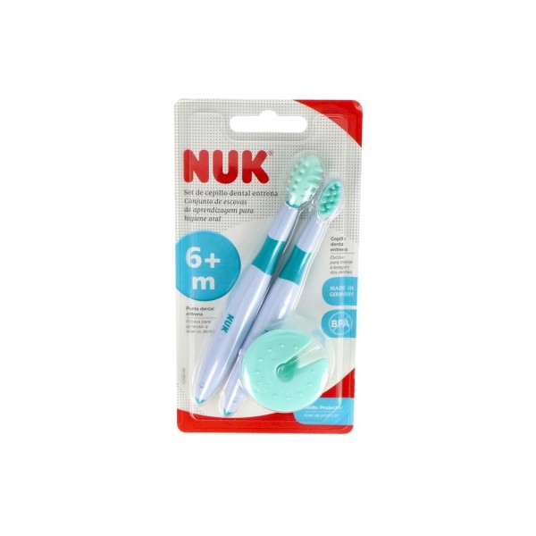 Set Nuk Cepillos Dental Entrena 2U