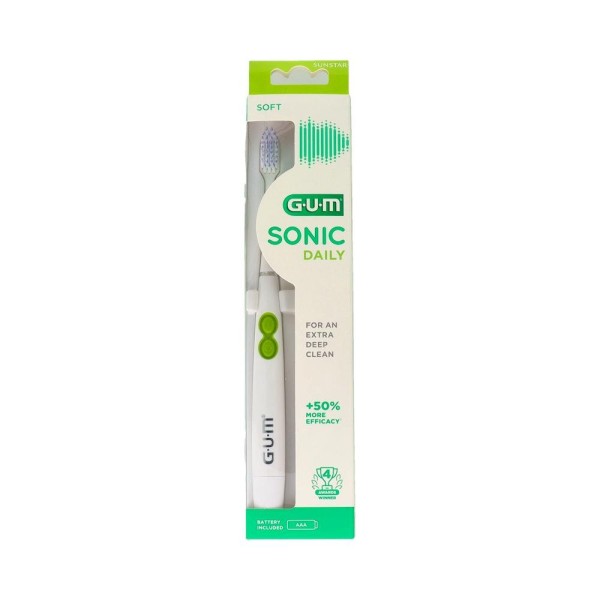 Cepillo Electrico Gum Sonic Daily Blanco