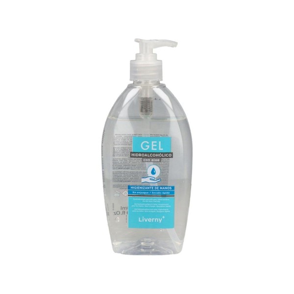 Liverny Gel Hidroalcoholico C/ Aloe 500 Ml Vet