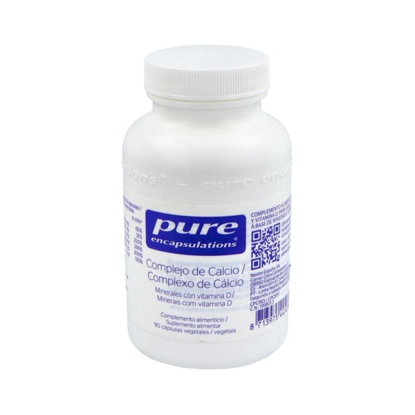 Pure Complejo De Calcio 90 Vcaps