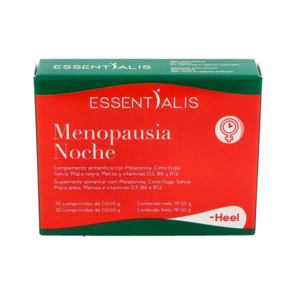 Heel Essentialis Menopausia Noche 30 Comp